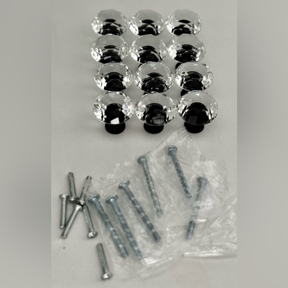 12 Pcs Crystal Cabinet Knobs - Picture 10 of 12